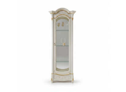 Classic corner display cabinet corner cabinet glass wood display case furniture glass cabinet display case