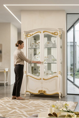 Noble display cabinet showcase living room glass new glass cabinet cabinets new