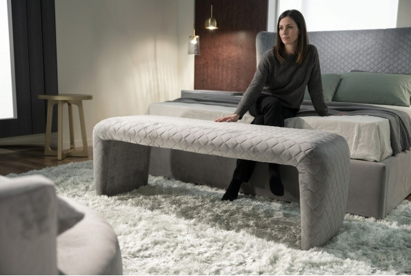 Ottoman pouf sofa cushion side stool footstool ottoman furniture stool fabric