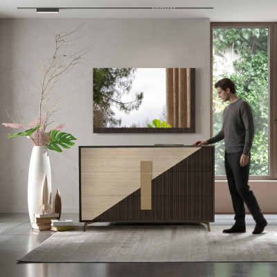 Design dresser dressers wood sideboard modern decor high cupboard.