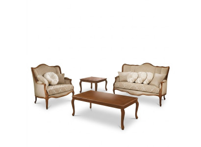 Sofa set 3+2 seater set design sofa upholstered couches couch classic 2 pieces solid wood