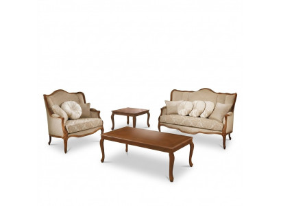 Sofa set 3+2 seater set design sofa upholstered couches couch classic 2 pieces solid wood