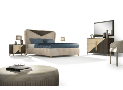 Bed Nightstand Dresser 4-piece Bedroom Set Design Modern Luxury Beds New