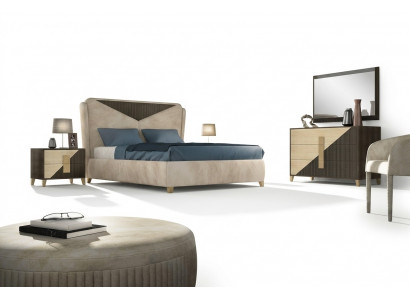 Bed Nightstand Dresser 4-piece Bedroom Set Design Modern Luxury Beds New