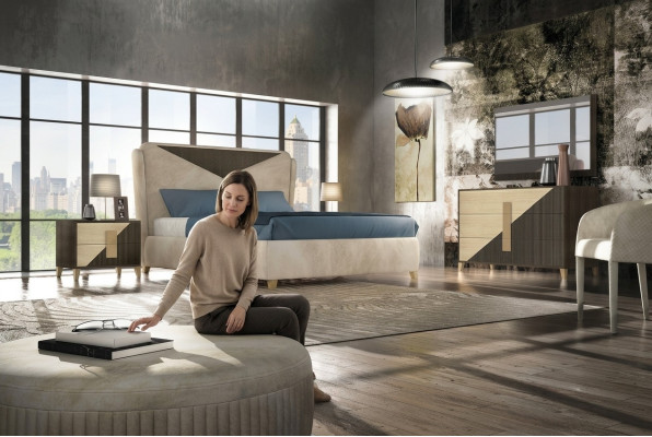 Bed beds double bed bedroom marriage upholstery designer double beds