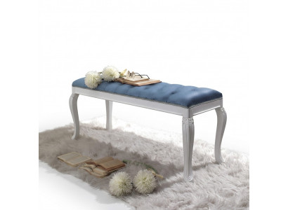 Chesterfield seat cushion bench cushion seat stool textile fabric wood style design