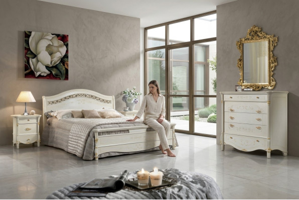 Night console table side bedroom dresser tables consoles Italian