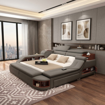Exclusive Bed Design Upholstered Beds Shelf Safe Safe Deposit Double