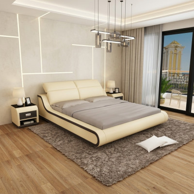 Bed Cushion Decor Design Luxury Double Hotel Beds 180x200cm Bedroom