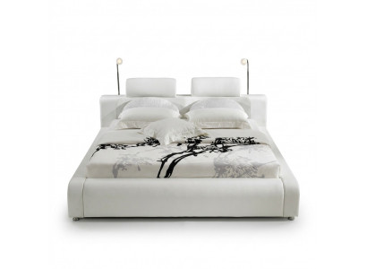 Design double bed leather bed beds bed upholstery leather bedroom marriage