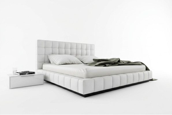 Designer upholstered bed bed white beds leather bed double bed marriage bed designer bed