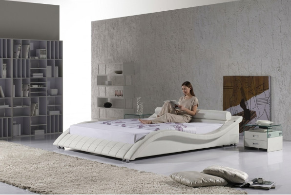 Bedroom Bed Modern Curved Bed Design Double 180x200