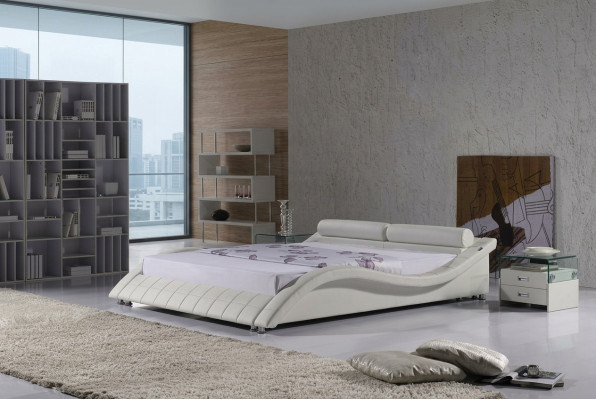 Bedroom Bed Modern Curved Bed Design Double 180x200
