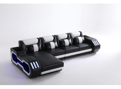 Relax couches L shape sofa couch set illuminated living landscape