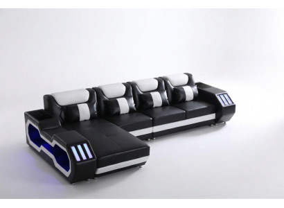 Relax couches L shape sofa couch set illuminated living landscape