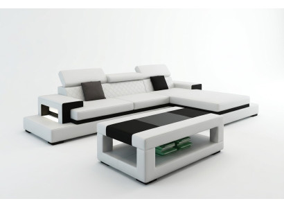 Sofas, corner sofa, leather sofa, upholstery, living landscape, couch, sofa, corner suite.