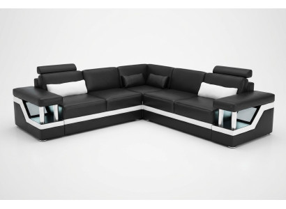 Leather corner sets sofa upholstery seating area designer upholstered corner couch