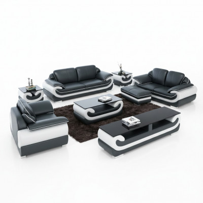Sofa set 3+2+1 seater + stool set upholstery sofa couch