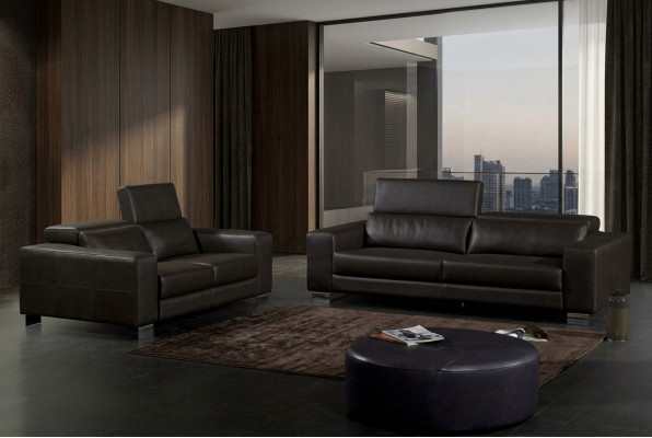 Sofa set 3+2+1 seater set design sofas upholstery leather couches relax