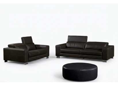 Sofa set 3+2+1 seater set design sofas upholstery leather couches relax