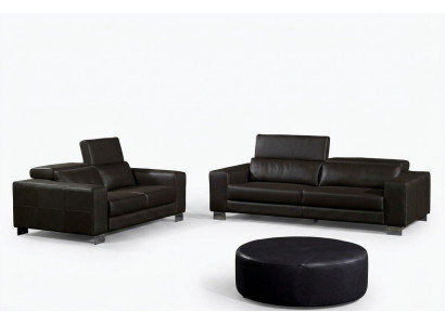 Sofa set 3+2+1 seater set design sofas upholstery leather couches relax