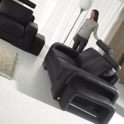 Two-seater 2-seater sofa couch upholstered couches sofas with ottoman suite