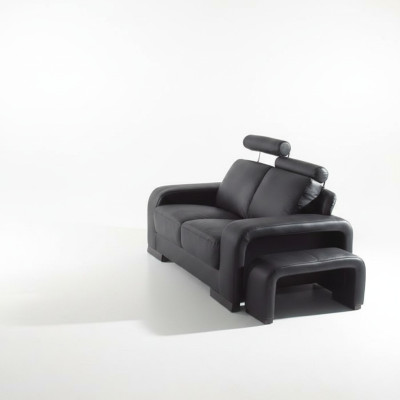 Two-seater 2-seater sofa couch upholstered couches sofas with ottoman suite