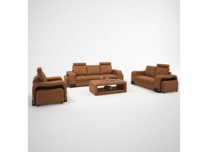 Leather sofa set 3+2+1 seater decoration set upholstery sofa couch
