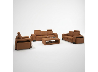 Leather sofa set 3+2+1 seater decoration set upholstery sofa couch