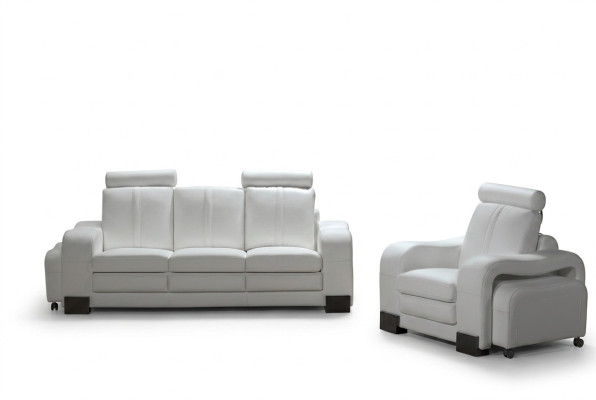 Sofa 3-seater leather sofa couch TV armchair upholstered sofa lounge sofa