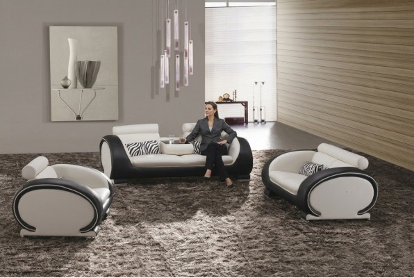 Sofa set 3+2+1 seater set design sofas upholstered leather couches modern