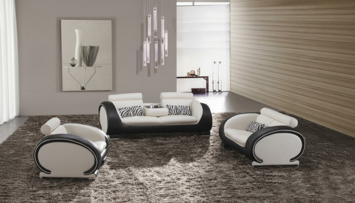 Sofa set 3+2+1 seater set design sofas upholstered leather couches modern