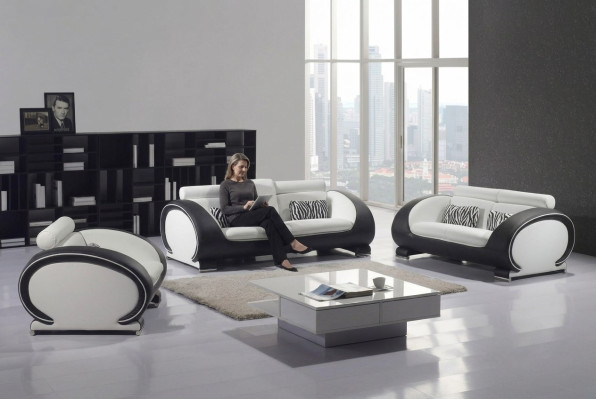 Design upholstery seat couch 3-seater suite sofa sofas couches leather