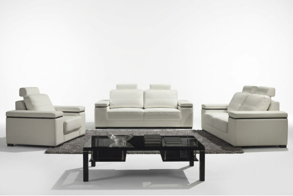 Sofa 3-seater design sofas upholstery modern couches leather relax three-seater