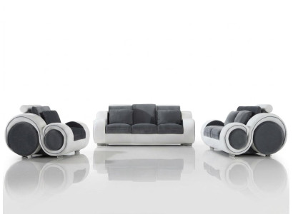 Modern sofa set 3+2+1 seater set design sofas upholstered couches textile