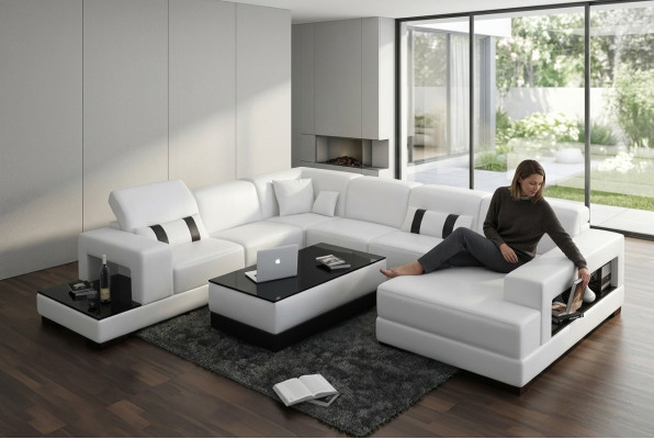 Corner sofa, sofa couch, upholstery, decor, living landscape, leather corner sofas, suite.
