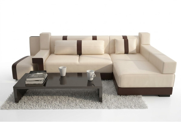 Sectional sofa couch decoration upholstery living landscape leather corner sofas set