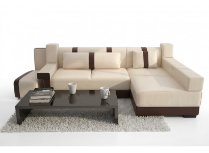 Sectional sofa couch decoration upholstery living landscape leather corner sofas set