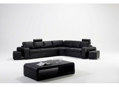 Sofa set seating area upholstery suite living landscape corner sofa stool