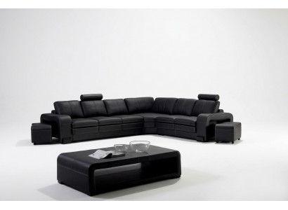 Sofa set seating area upholstery suite living landscape corner sofa stool