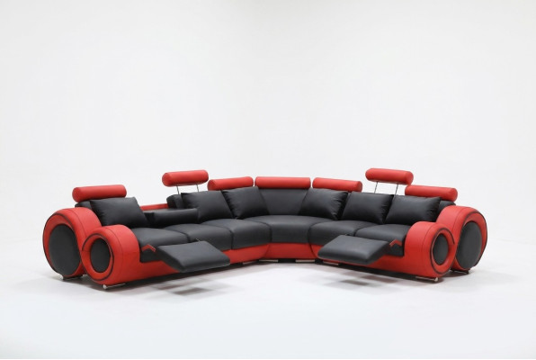 Designer sofa set living area couch corner sofa leather textile upholstery