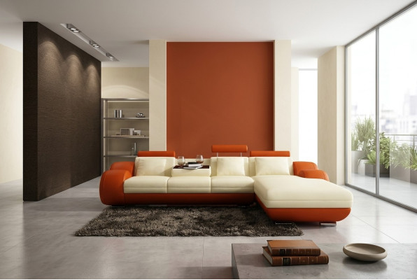 Rounded corner sofa couch modern seat cushions sets living landscapes