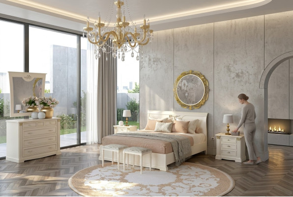 Bed design luxury hotel beds double 180x200cm bedroom double