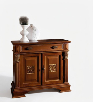 Classic wall cabinet sideboard wooden buffet showcase luxury cabinet furniture