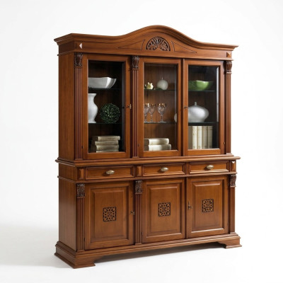 Sideboard Wall Cabinet Wood Buffet Display Cabinet Dining Room Cabinets