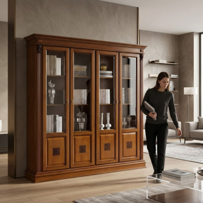 Display cabinet display cases living room show cabinets design Rococo Baroque