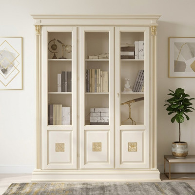 Office bookshelf, filing cabinet, luxury furniture style cabinet, display cabinet, furnishings