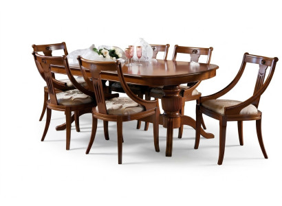 Dining set dining table 4 x chair set furniture table dining group classic