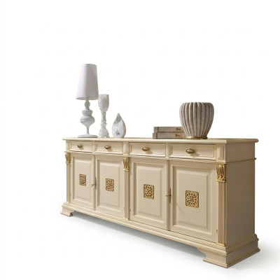 Large buffet sideboard cabinet Baroque Rococo sideboard