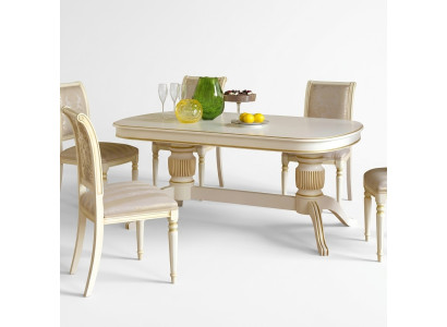 Baroque Rococo style furniture dining table tables dining room decor set table